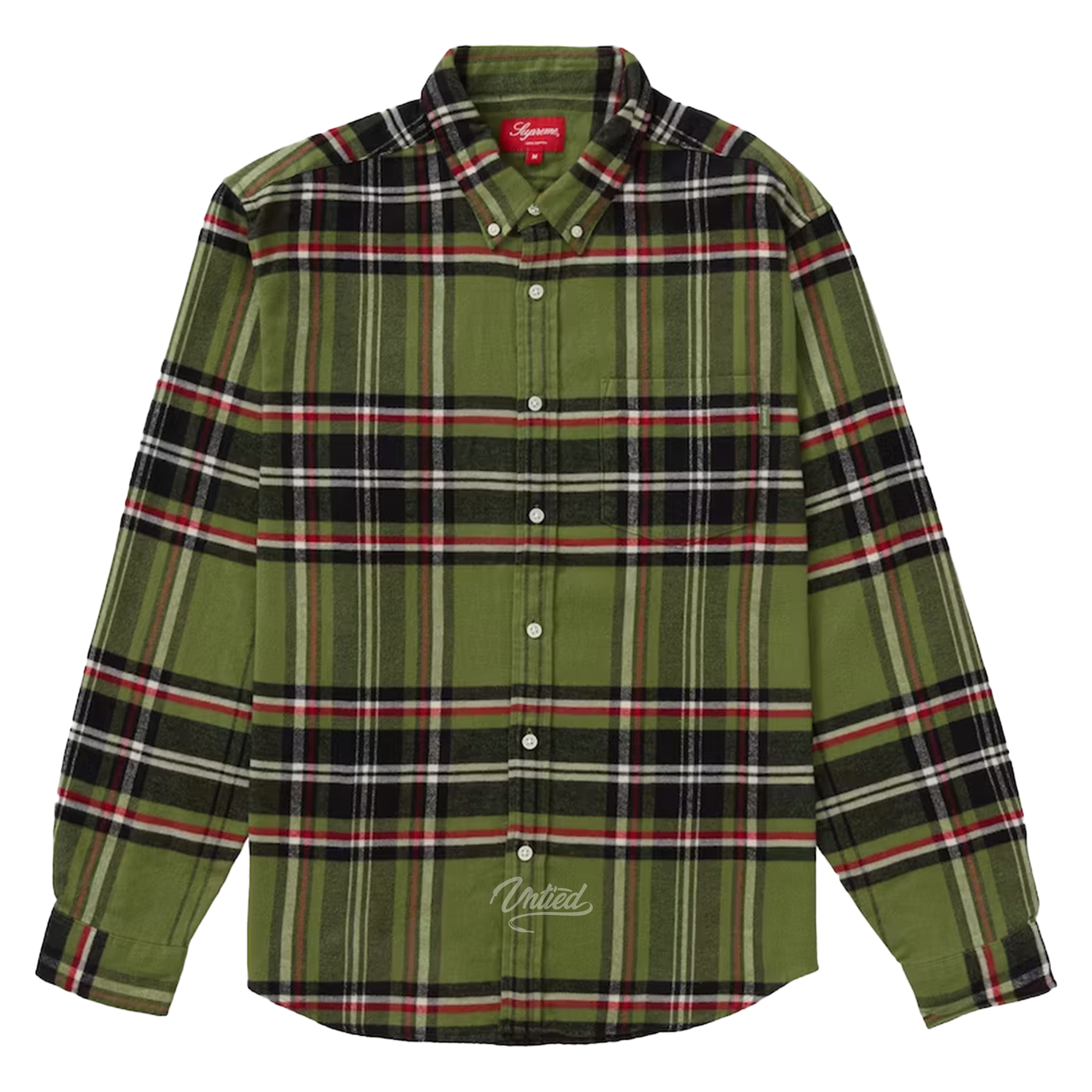 Supreme Tartan Flannel Shirt 