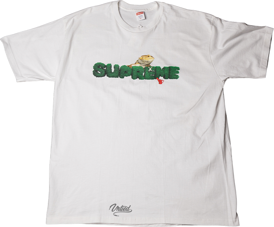 大特価お得Supreme Lizard Tee Tシャツ/カットソー(半袖/袖なし)