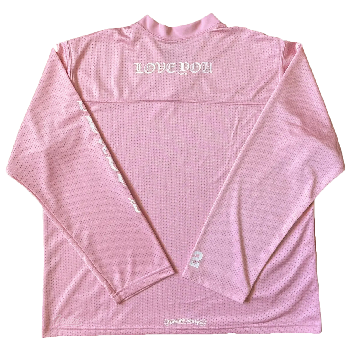 Chrome Hearts Mesh Warm Up Jersey "Pink"