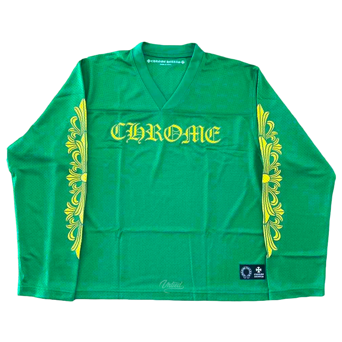 Chrome Hearts Mesh Warm Up Jersey "Green"