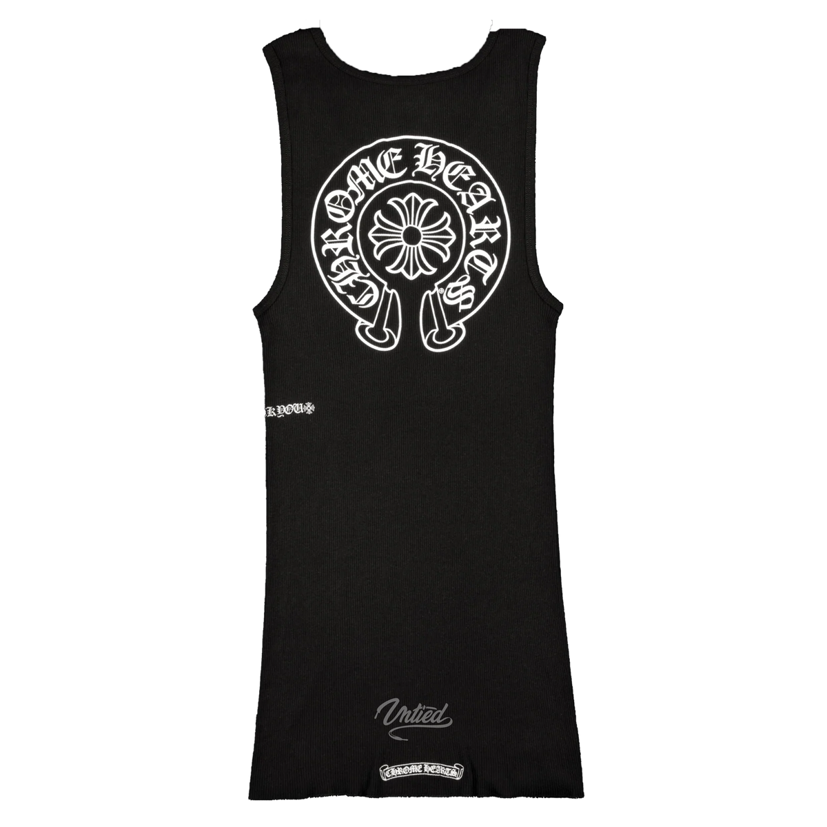 Chrome Hearts Womens Horseshoe 'Fuck You' Tank Top “Black/White”