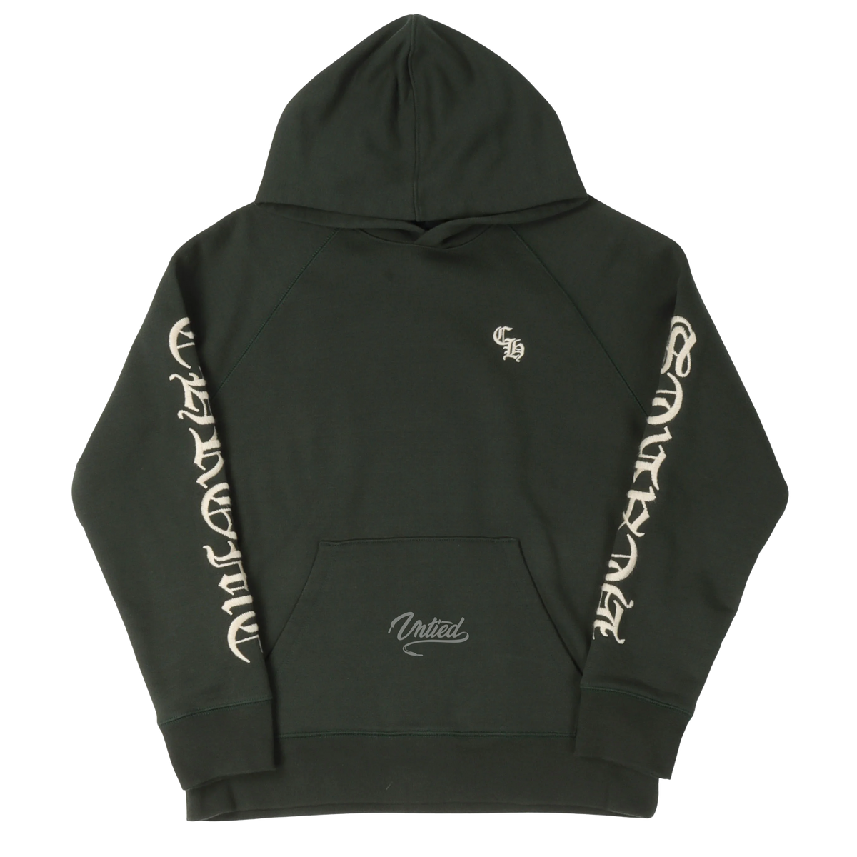 Chrome Hearts Slow Ride Embroidered Hoodie "Brown"