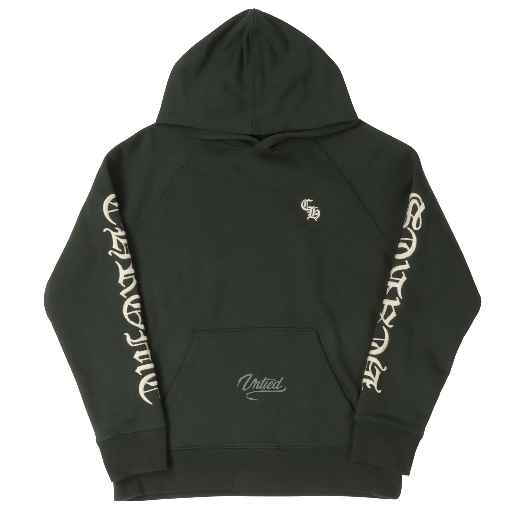 Chrome Hearts Slow Ride Embroidered Hoodie "Brown"