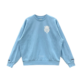 Chrome Hearts Vine Dagger Crewneck "Baby Blue"