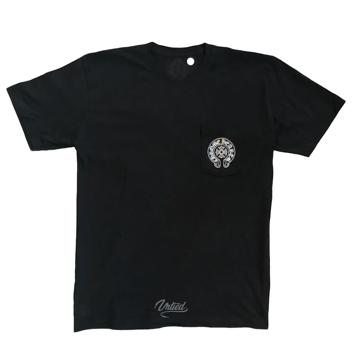 Chrome all Horseshoe Miami Pocket Tee "Black"