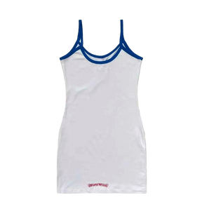 Chrome Hearts Tank Dress "White/Blue/Red"