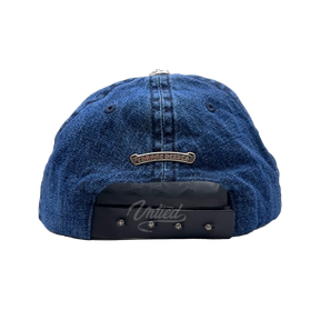 Chrome Hearts Denim Vine Dagger Baseball blue cap "Blue"