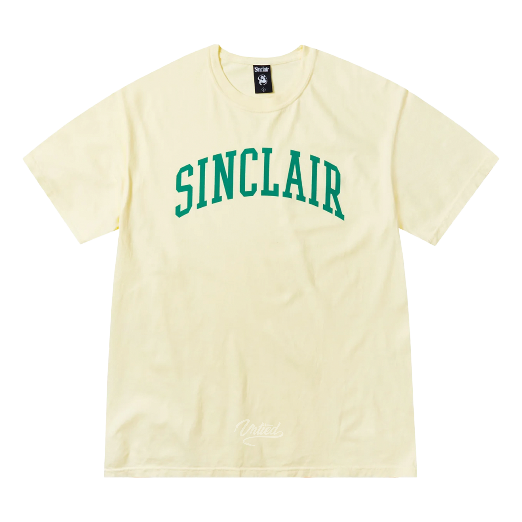 Sinclair Arch Logo Short Sleeve Tee "Banana"