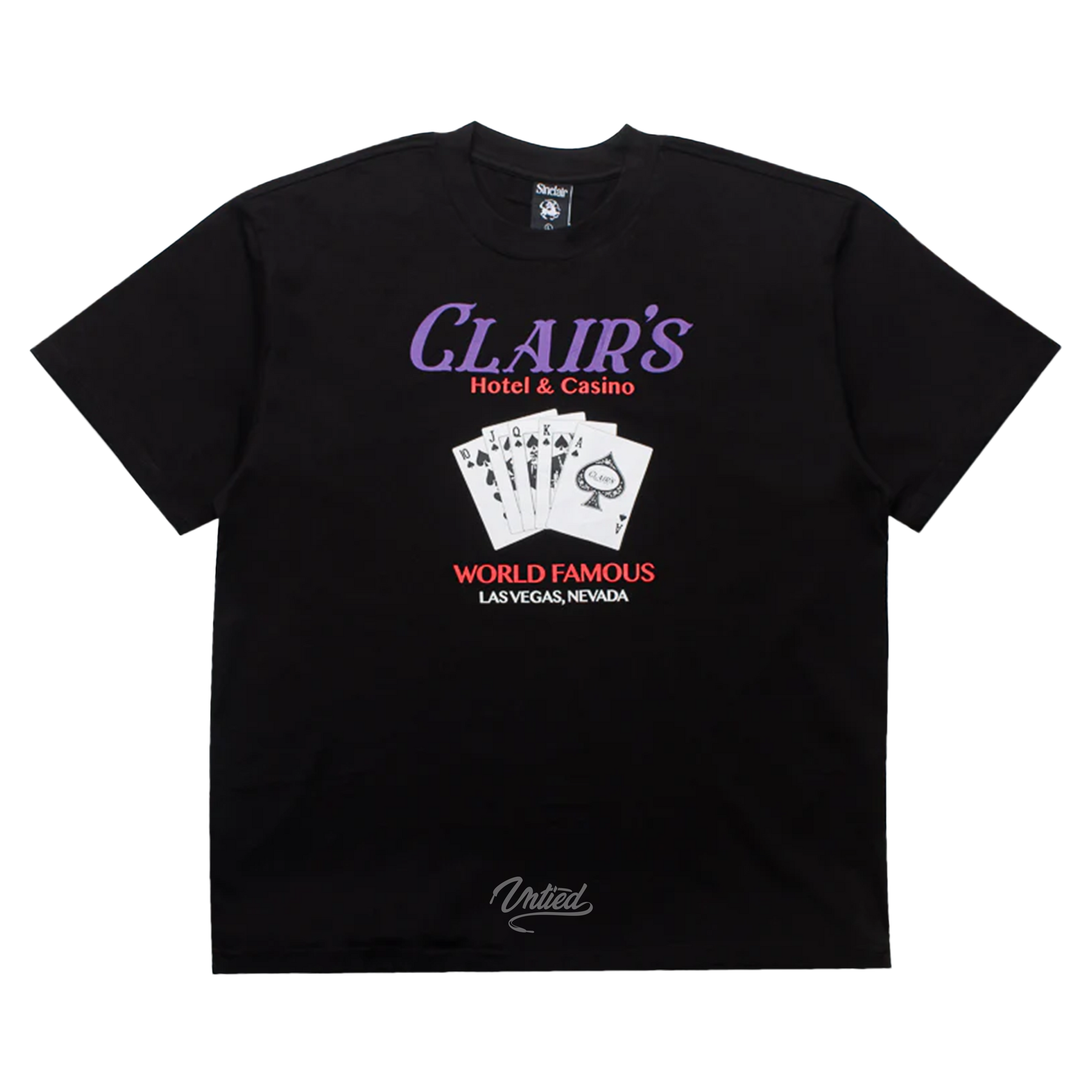 Sinclair Clair's Casino Tee "Black"