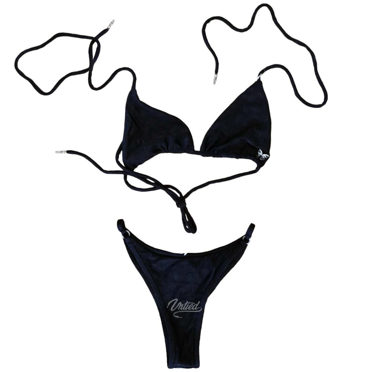 Chrome Hearts Bikini Set "Motif Black"