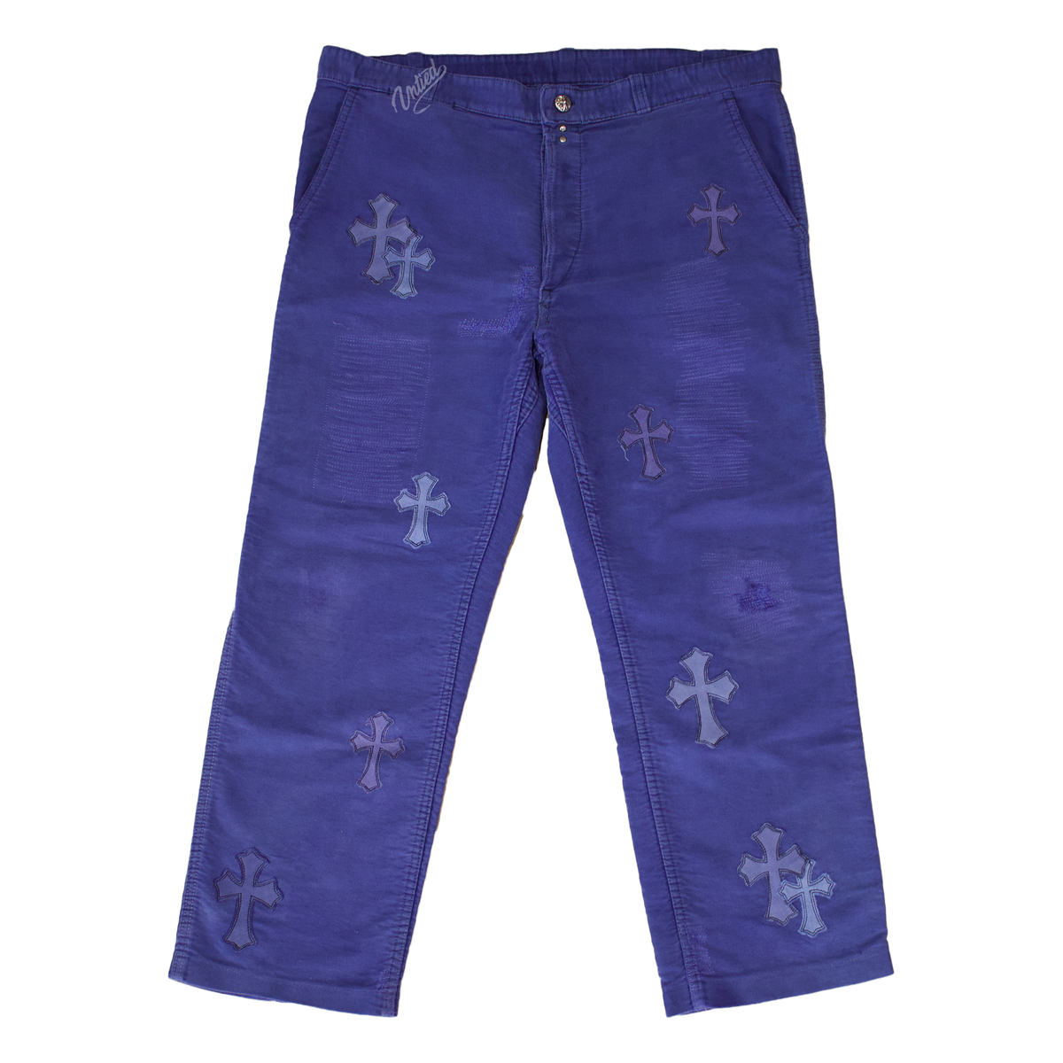 Chrome Hearts French Workwear Pants "Blue"