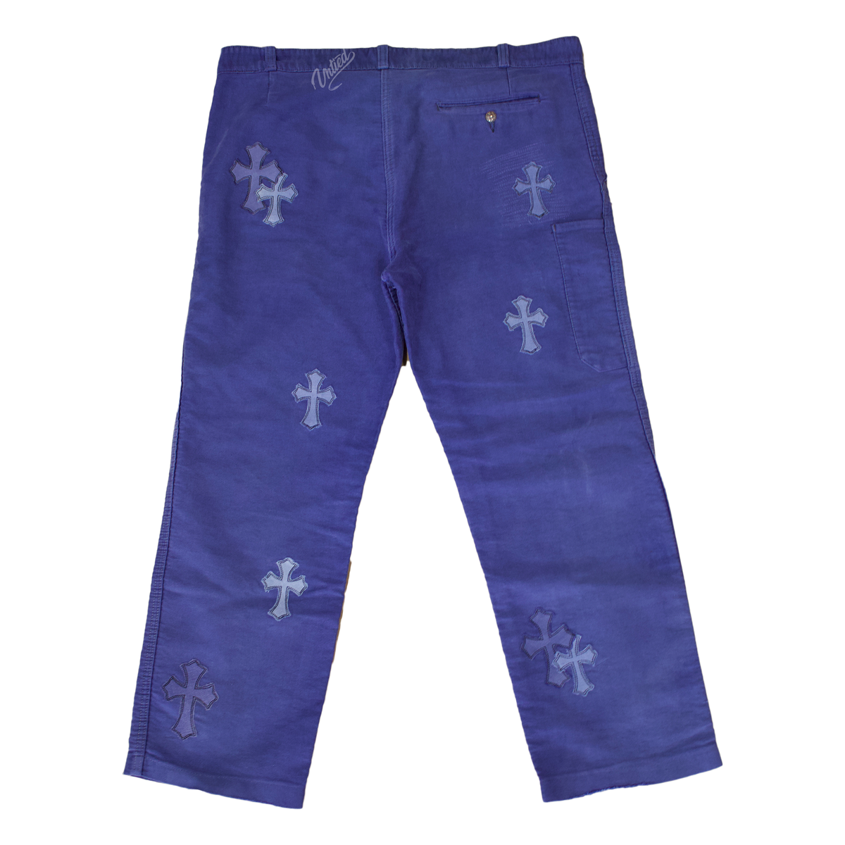 Chrome Hearts French Workwear Pants "Blue"