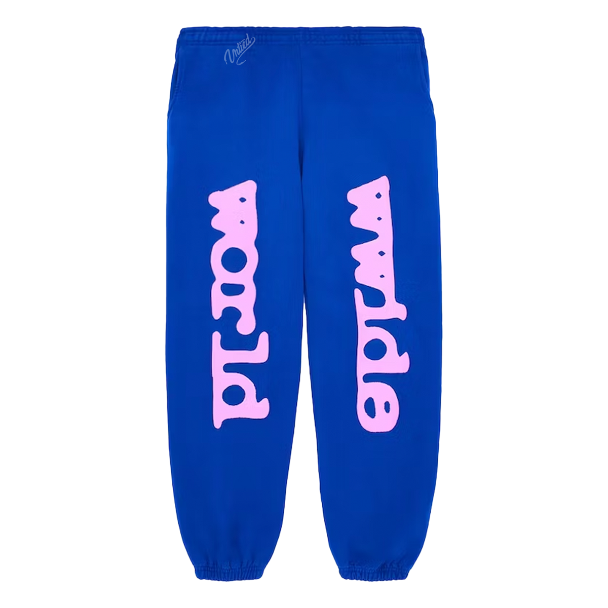SP5DER Beluga Sweatpants "Blue/Pink"