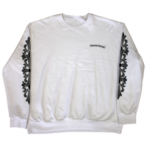 Chrome Hearts Eyechart Dagger Crewneck "White/Purple/Pink"