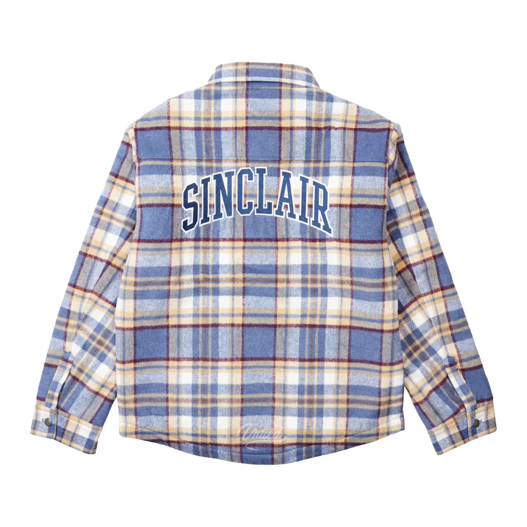 Sinclair Sherpa Flannel Plaid Shirt 2.0 "Blue"