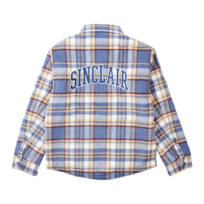 Sinclair Sherpa Flannel Plaid Shirt 2.0 "Blue"