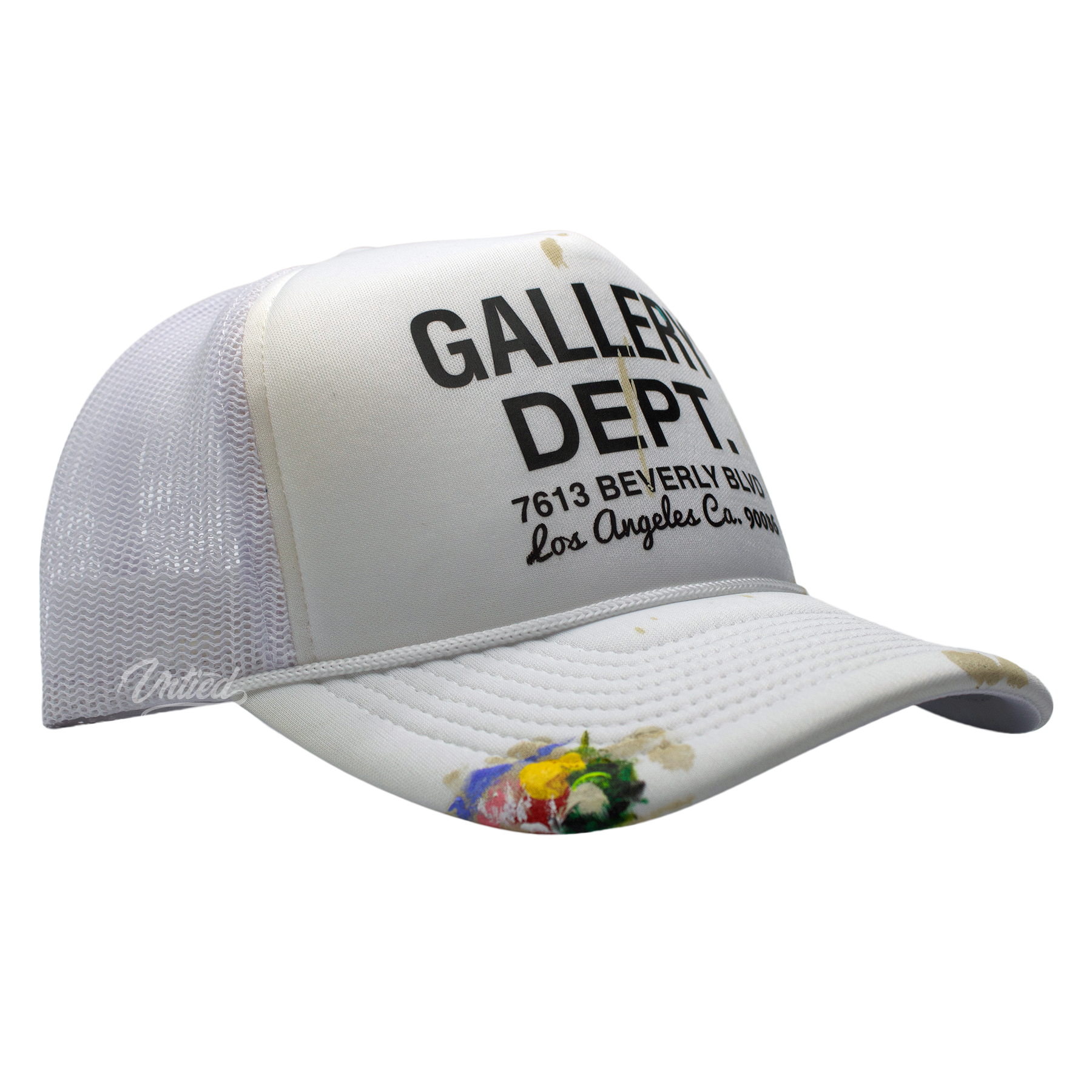 Gallery Dept. Workshop Trucker Hat "White"