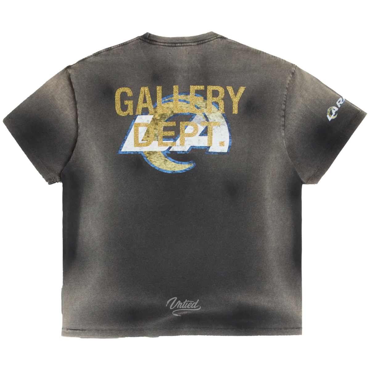 Gallery Dept. GD x LA Rams Sun Faded Tee "Black"