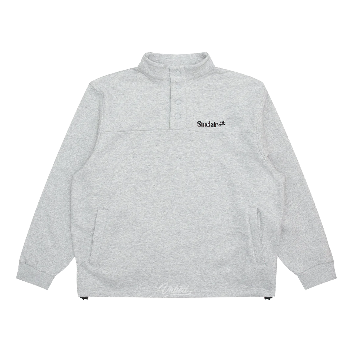 Sinclair Texture Pullover "Heather Grey"