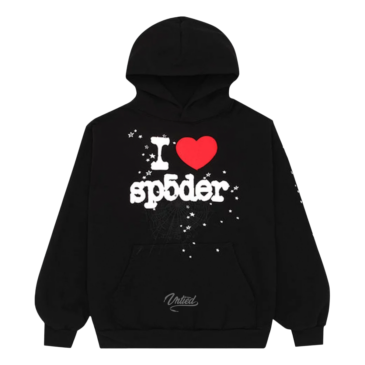 SP5DER I Love Sp5der Souvenir Hoodie "Black"