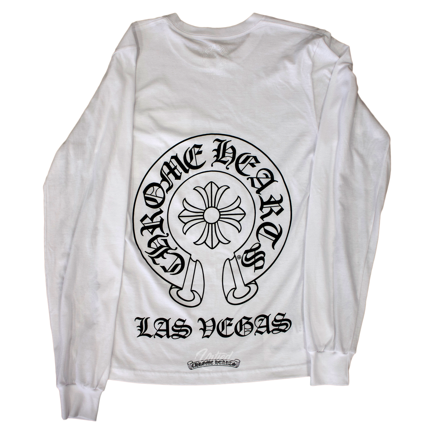 Chrome Hearts Las Vegas Exclusive Horseshoe Logo Short Sleeve T
