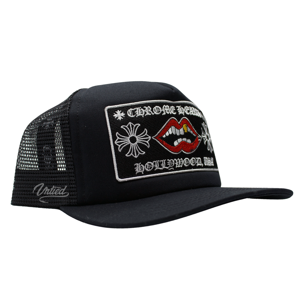 Chrome Hearts Chomper Trucker Hat 