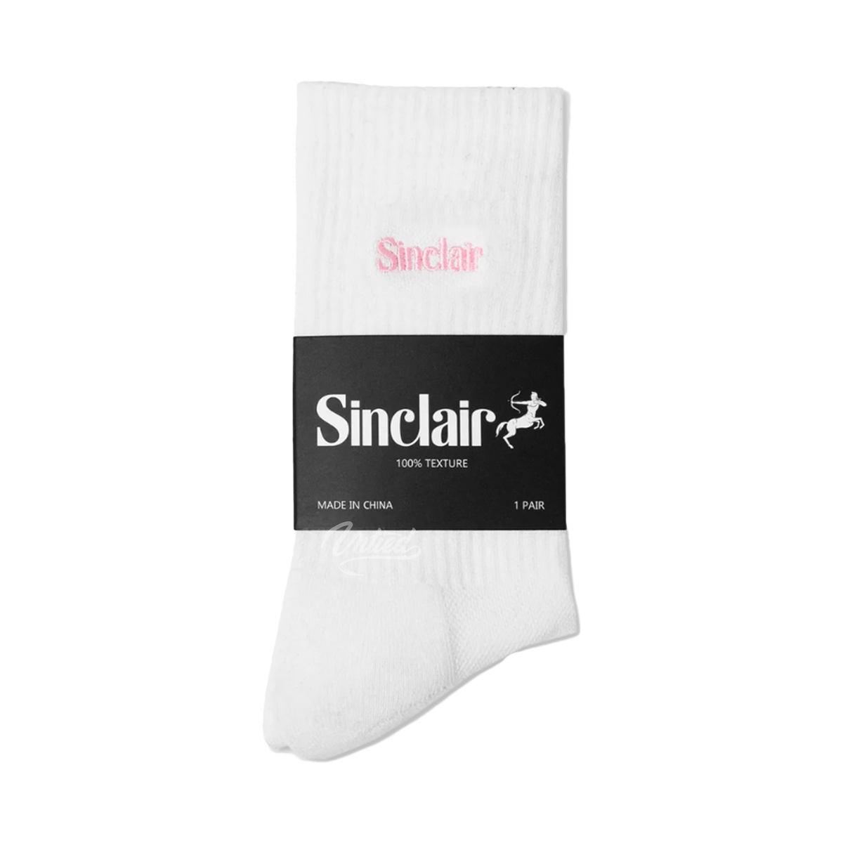 Sinclair Clairssential Socks "White/Pink"