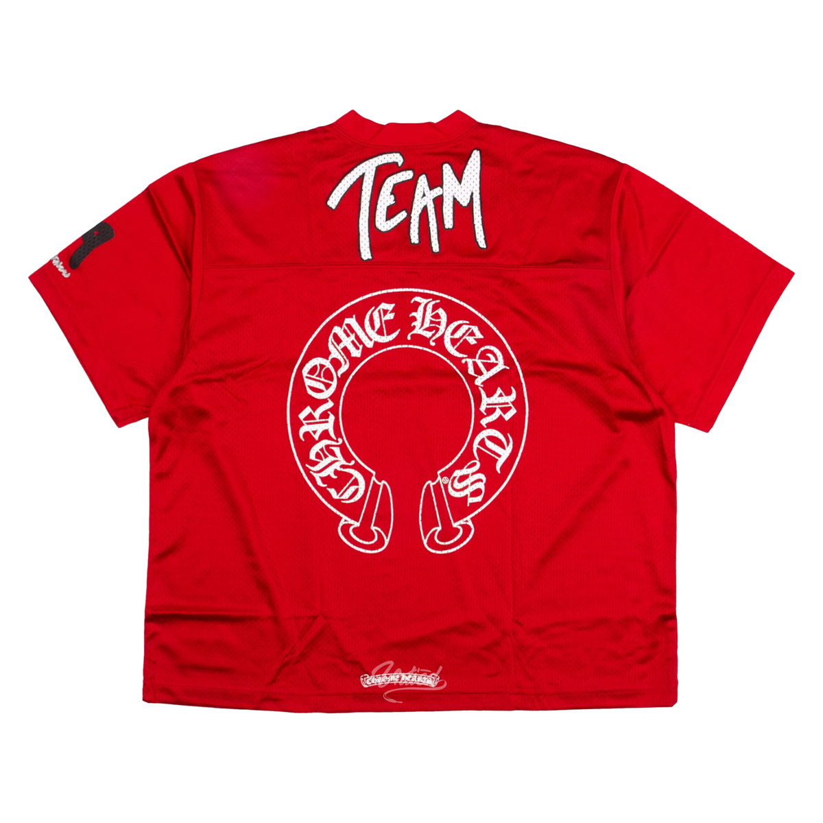 Chrome Hearts Matty Boy Mesh Stadium Jersey "Red"