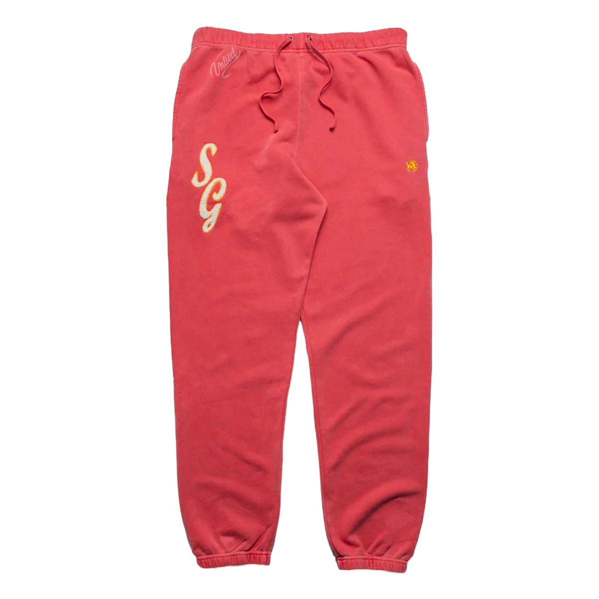 Sinclair Marinade Chenille Sweatpants "Red"