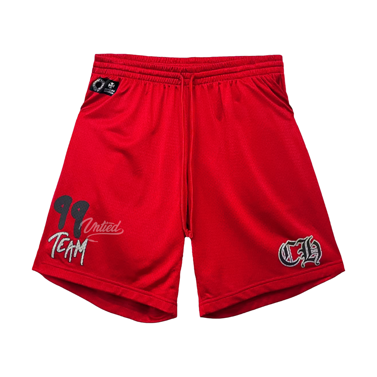 Chrome Hearts Matty Boy Mesh Shorts "Red"