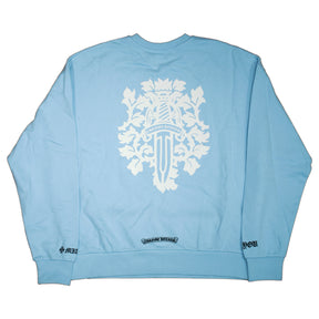 Chrome Hearts Vine Dagger Crewneck "Baby Blue"