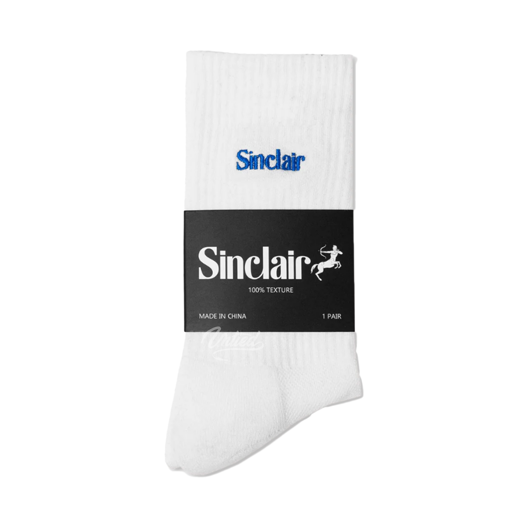 Sinclair Clairssential Socks "White/Blue"