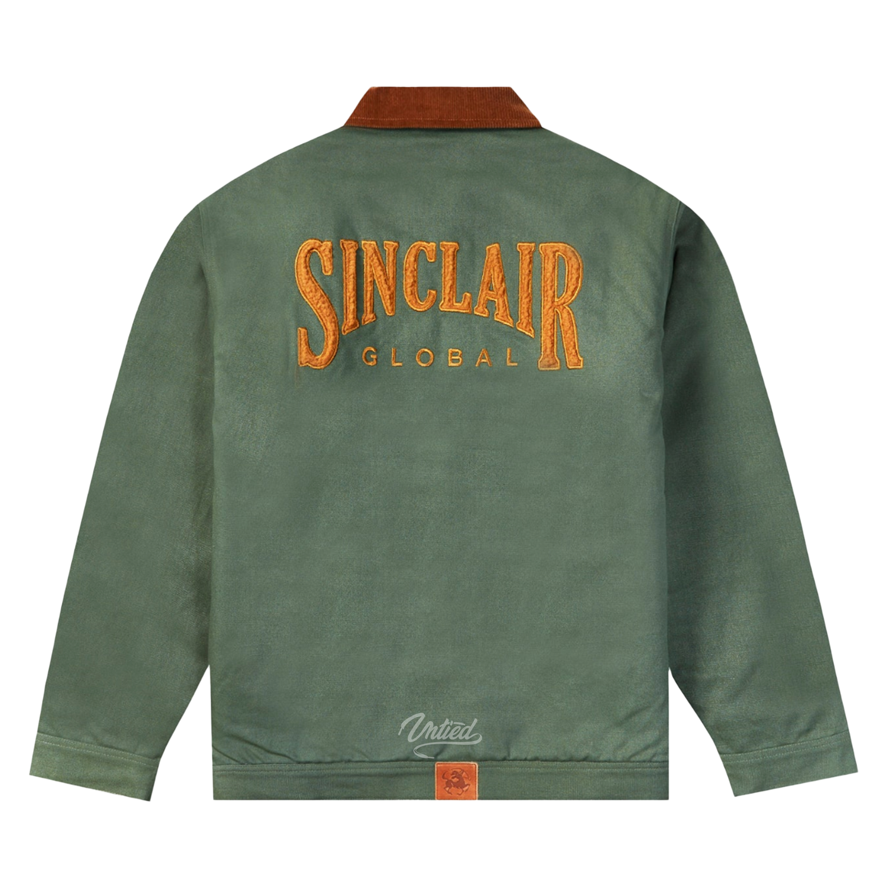 Sinclair Collard Canvas Work Jacket "Olive"