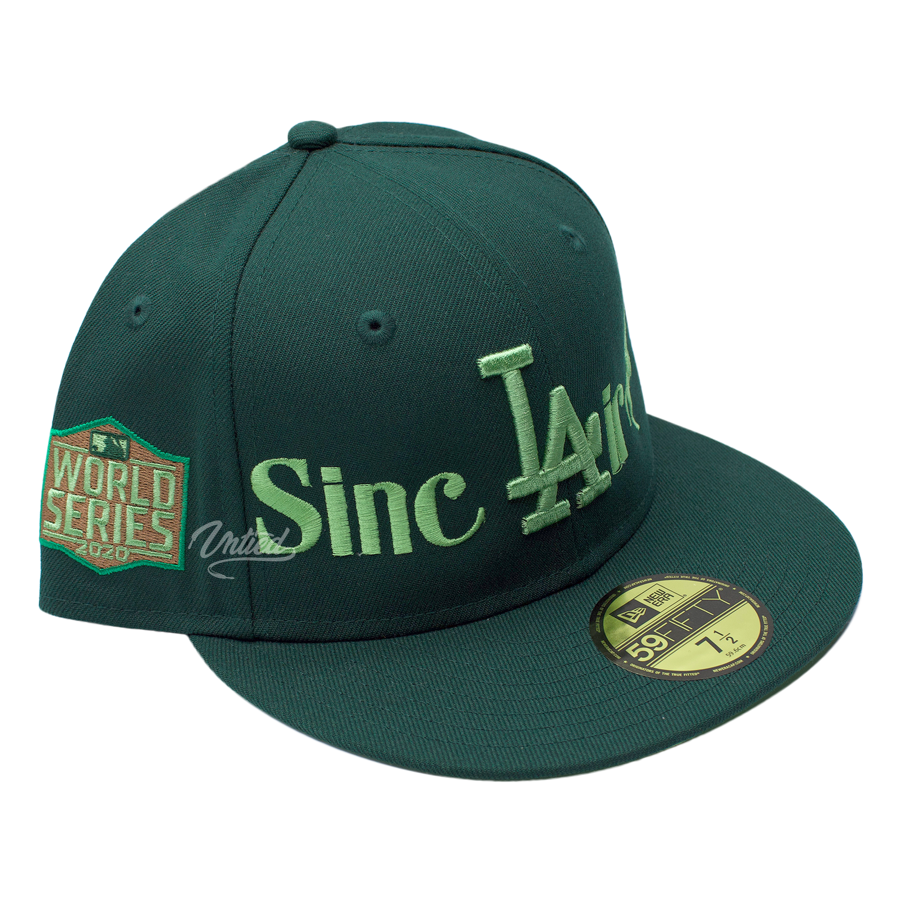Sinclair New Era Baseball Fitted Cap "LA Green/Green"
