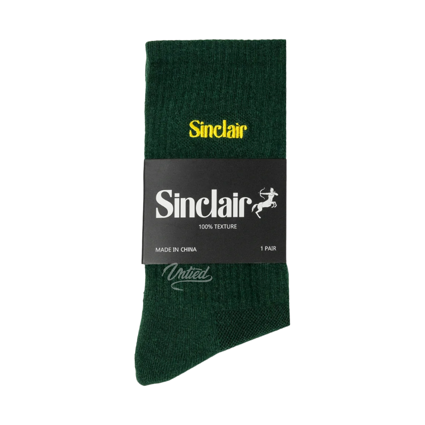 Sinclair Clairssential Socks "Green/Yellow" - Untied LA