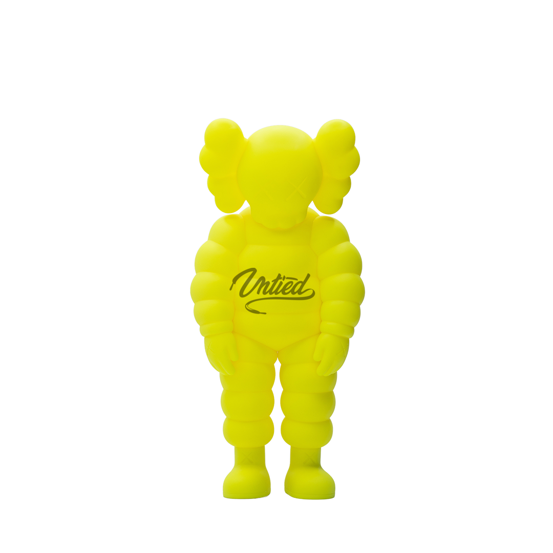 KAWS What Party Figure "Yellow"