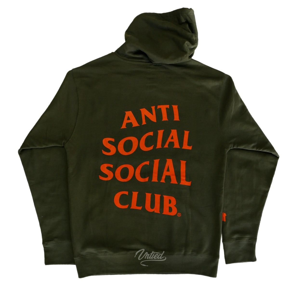 ASSC x Undefeated Paranoid Hoodie "Olive"