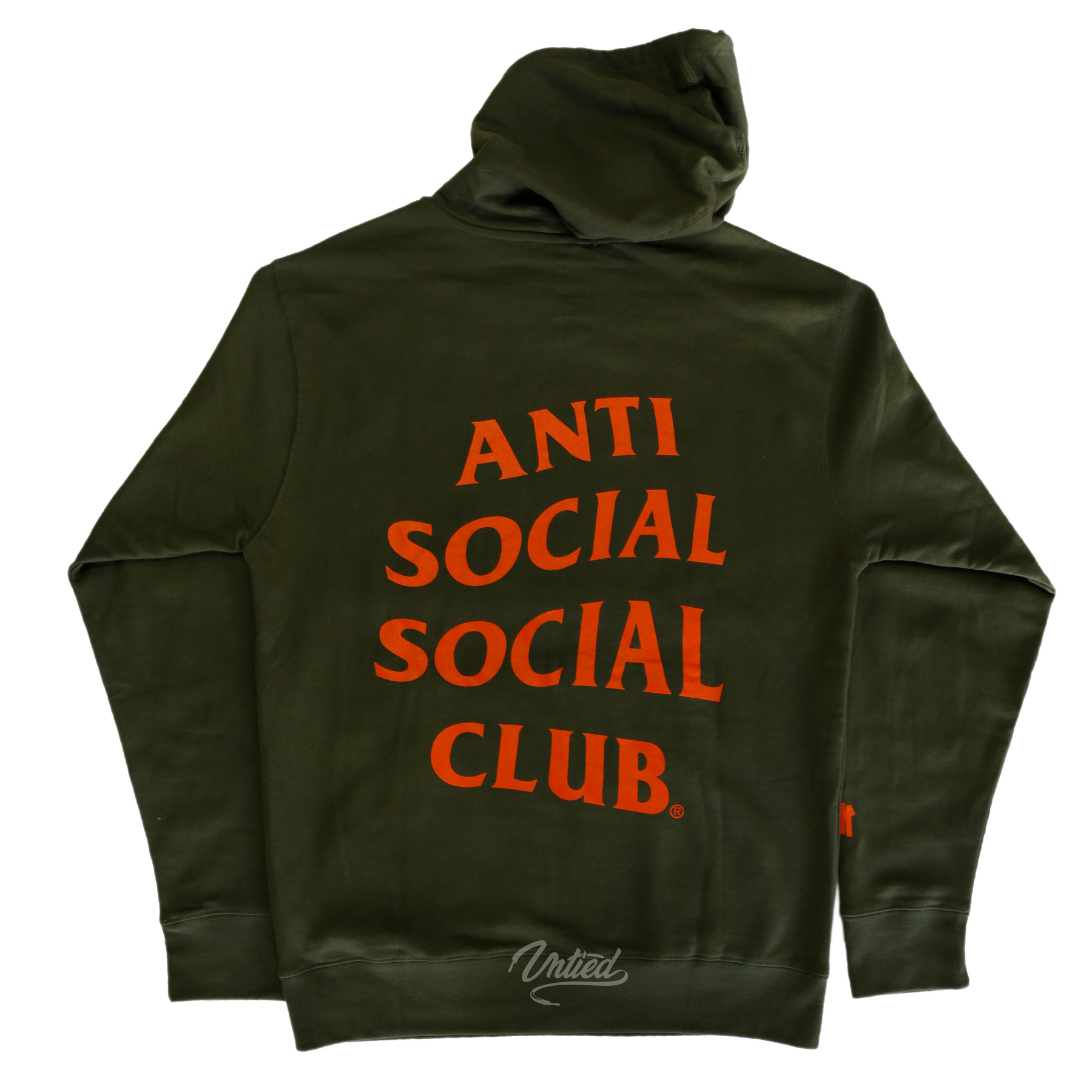 ASSC x Undefeated Paranoid Hoodie "Olive"