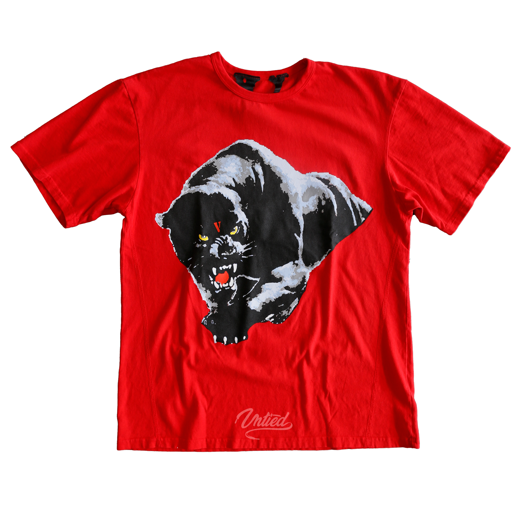 Vlone Panther Tee "Red V"