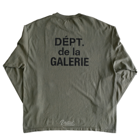Gallery Dept. French Collector L/s Tee "Olive"