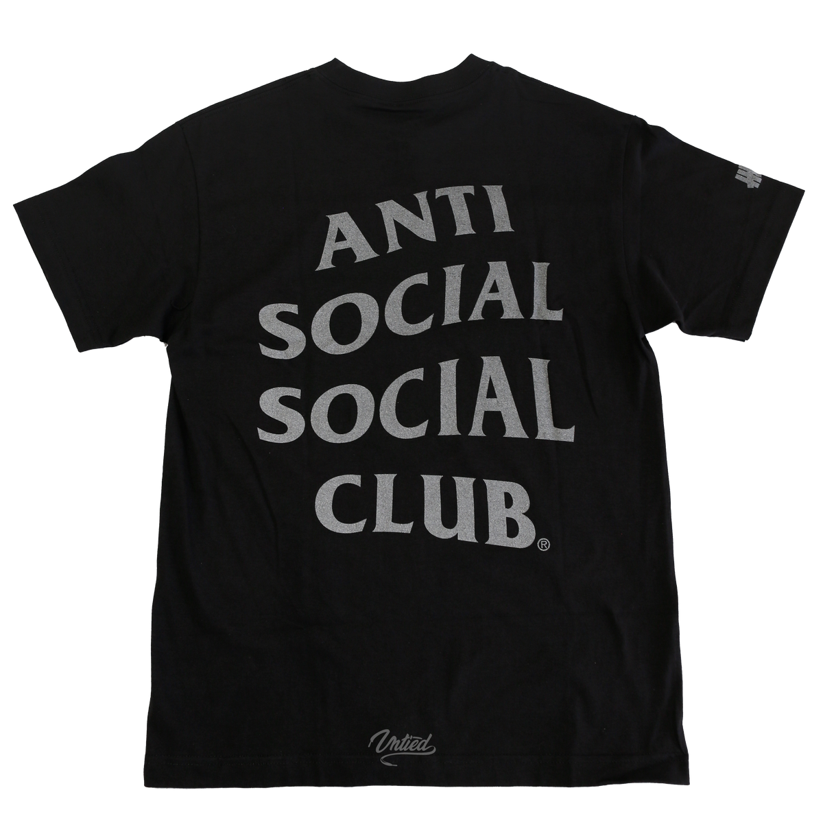 ASSC x Undefeated Paranoid Tee "Black 3M Reflective"