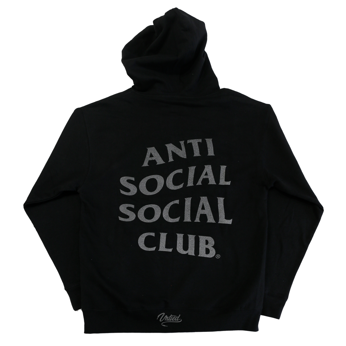 ASSC x Undefeated Paranoid Hoodie "Black 3M Reflective"