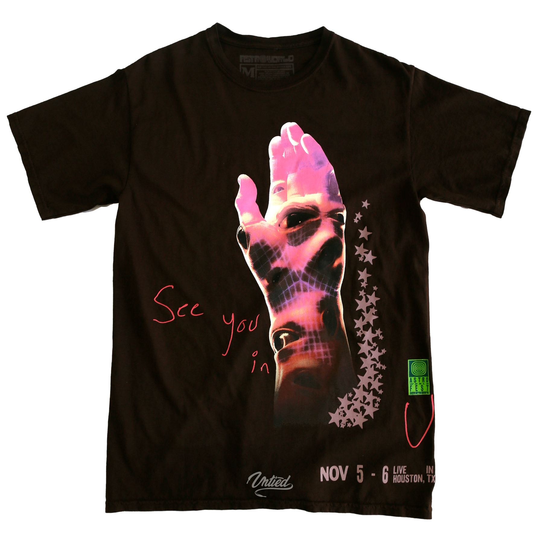 Cactus Jack Astroworld Tee "All Seeing Hand"