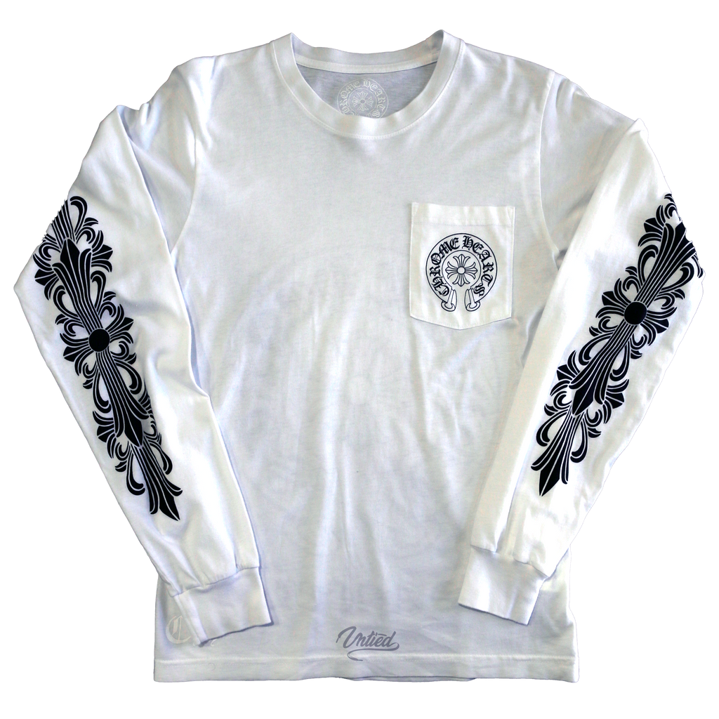 Hyp Chrome Hearts New York Horseshoe T-Shirt White L