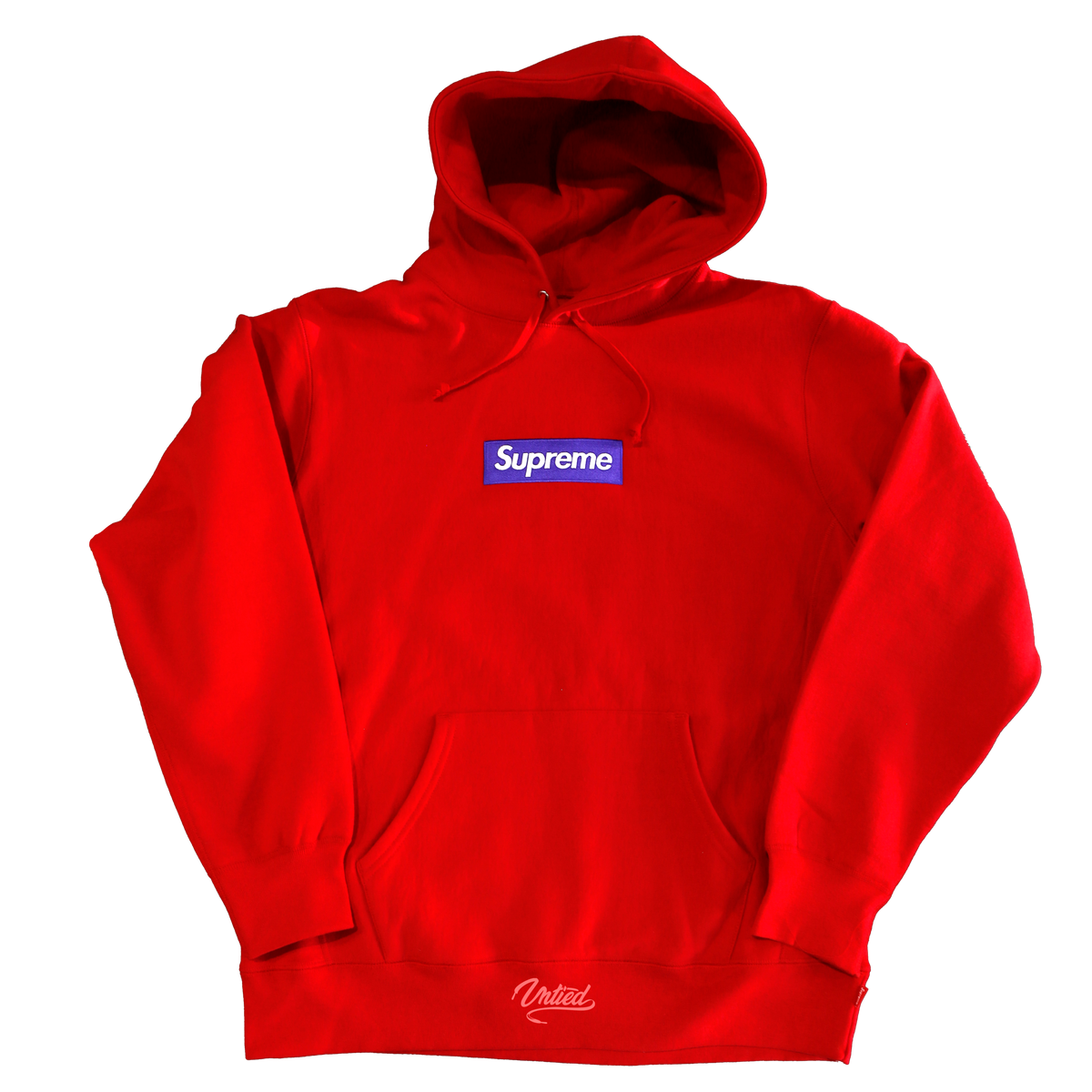 Supreme Box Logo Hooded Sweatshirt FW 17 Red - Stadium Goods