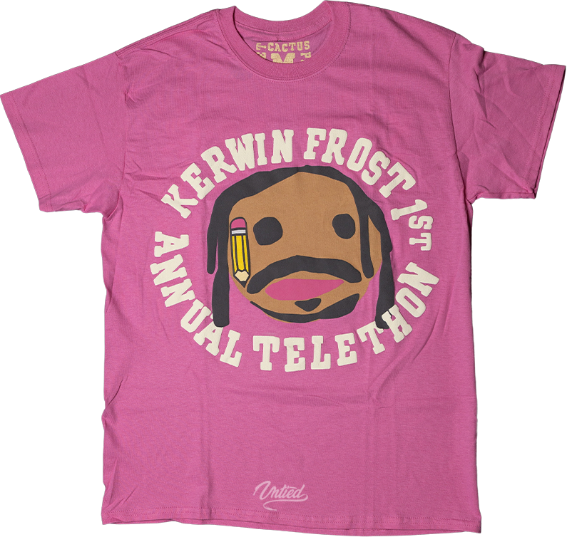 CPFM x Kerwin Frost Telethon Tee "Pink"