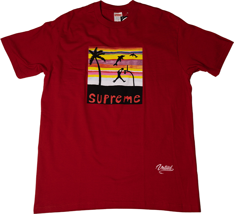 Supreme Dunk Tee "Red"