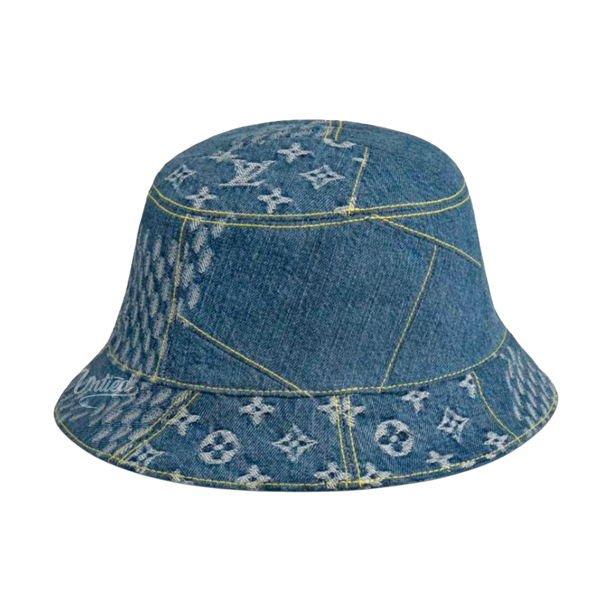 Louis Vuitton x Nigo Damier Bucket Hat "Bleu"