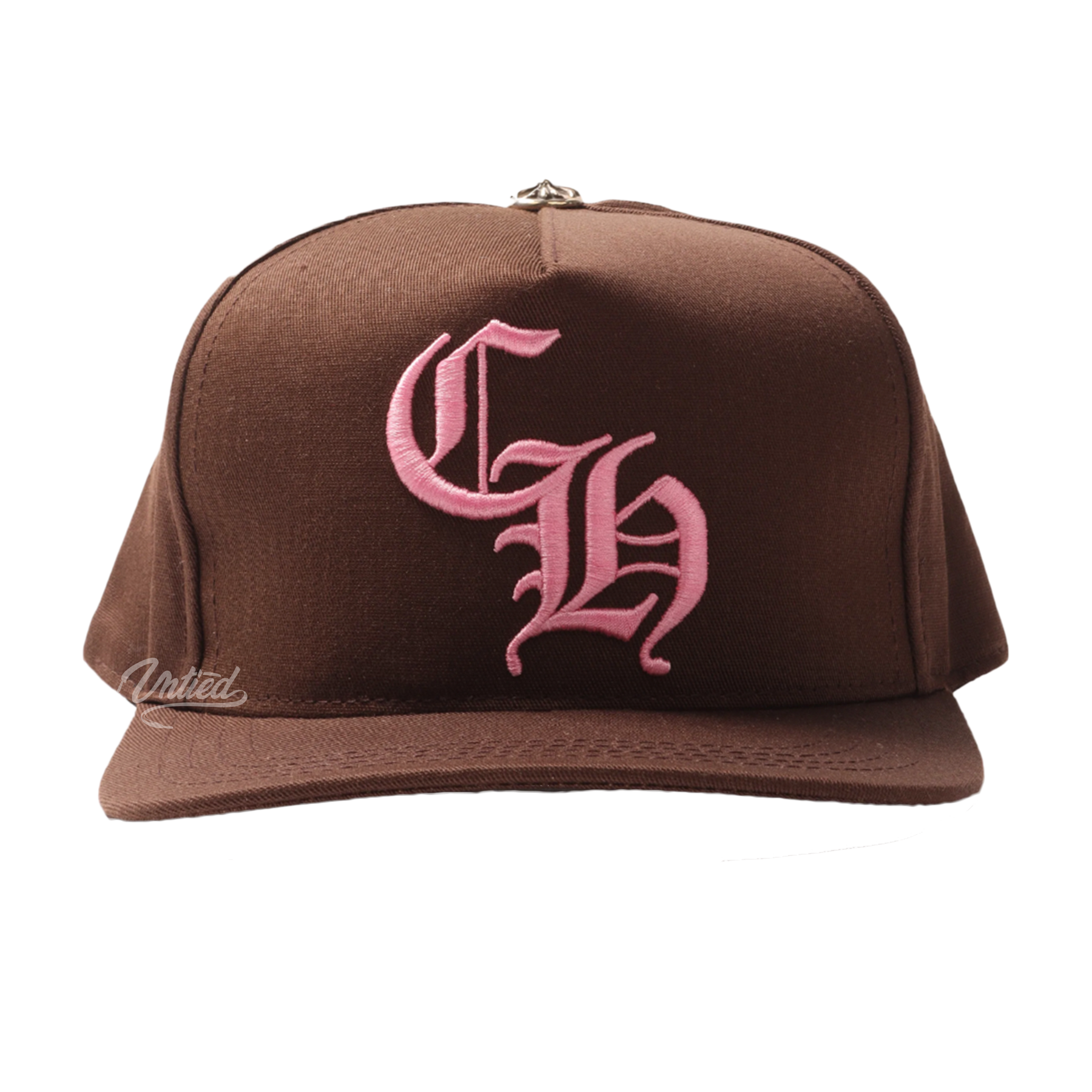 Chrome Hearts CH Baseball Hat "Brown/Pink"