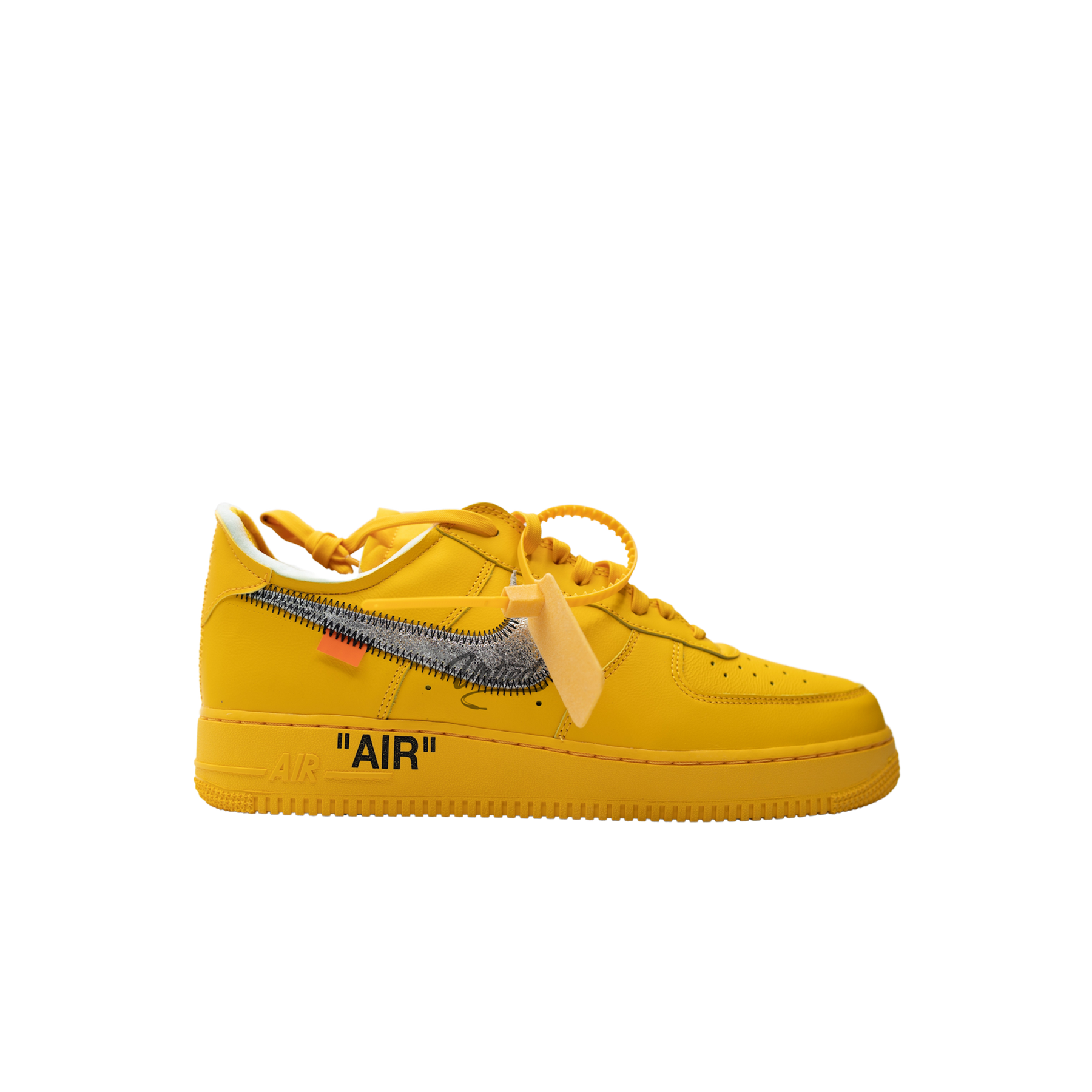 Off-White Nike Air Force 1 "University Gold"